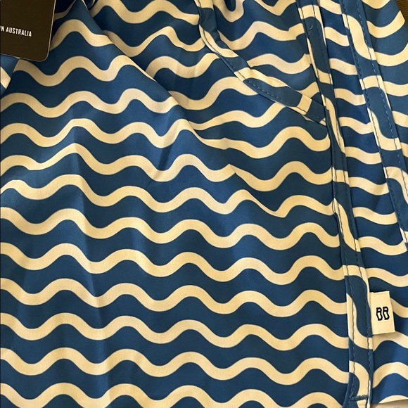 Bondi Beamers Blue Wave Athletic Beach Shorts - Picture 4 of 6